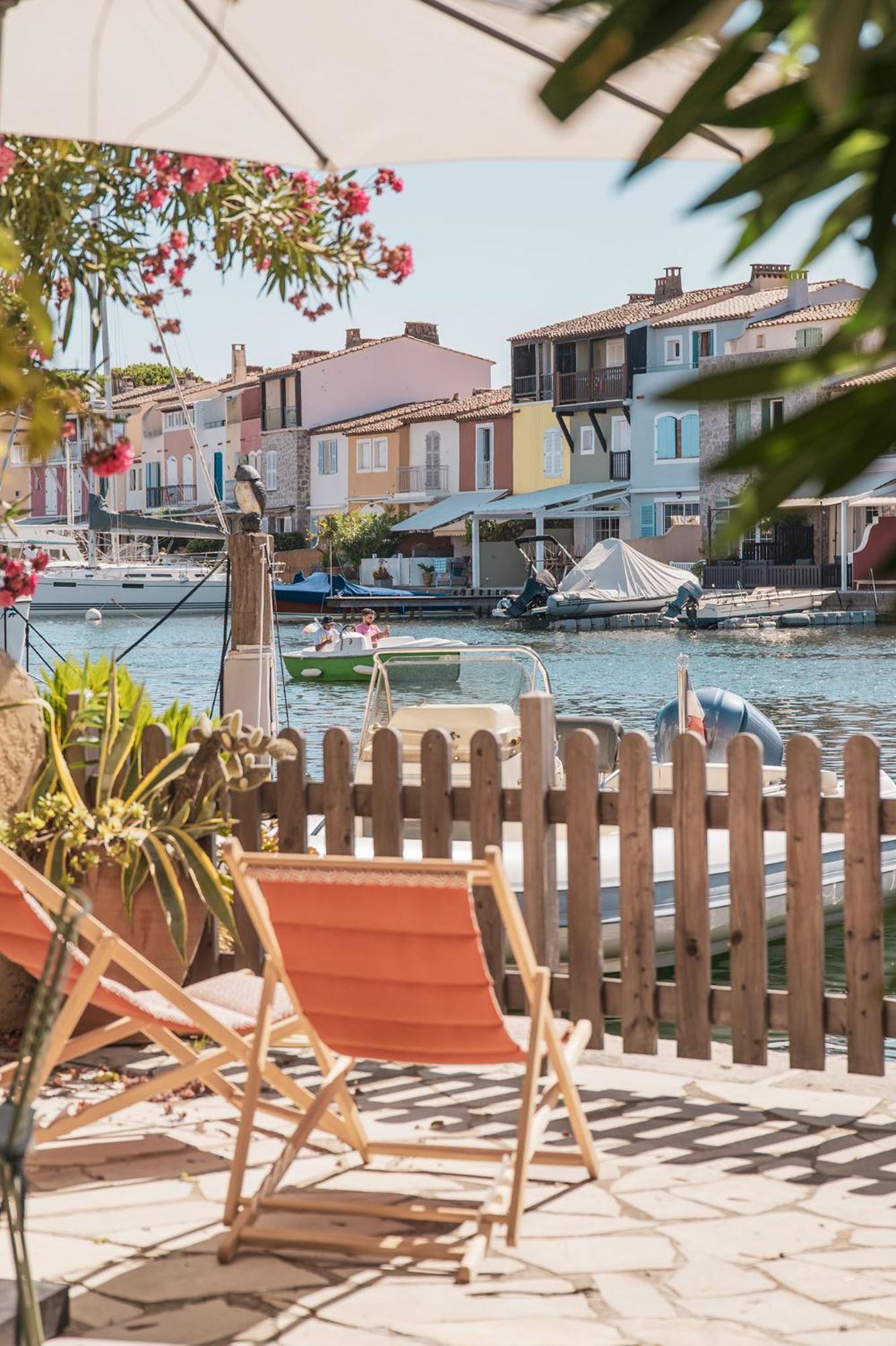 Appartement Amour Terrasse Sur L'Eau Grimaud Kültér fotó